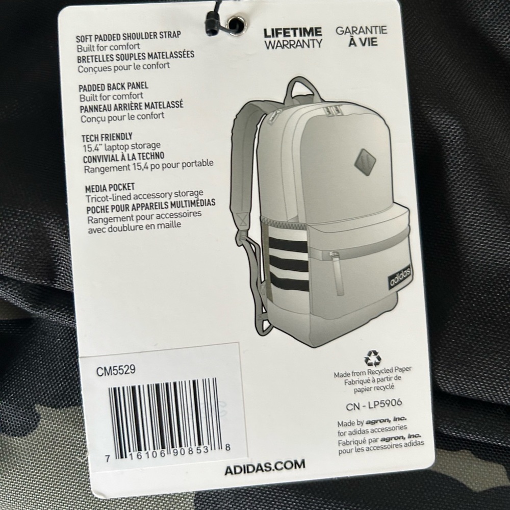Adidas Backpack - Picture 2 of 4